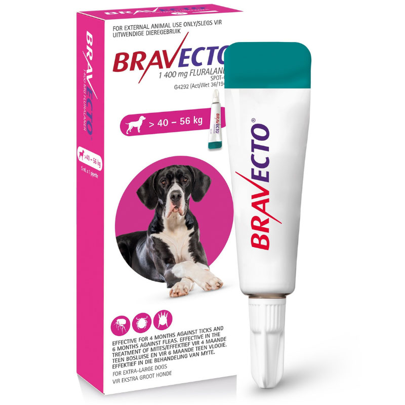 Bravecto Spot on Dog XLarge [40 – 56kg]