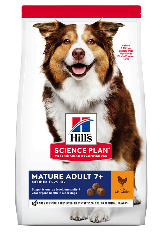 Hills Canine Mature Medium Chicken**