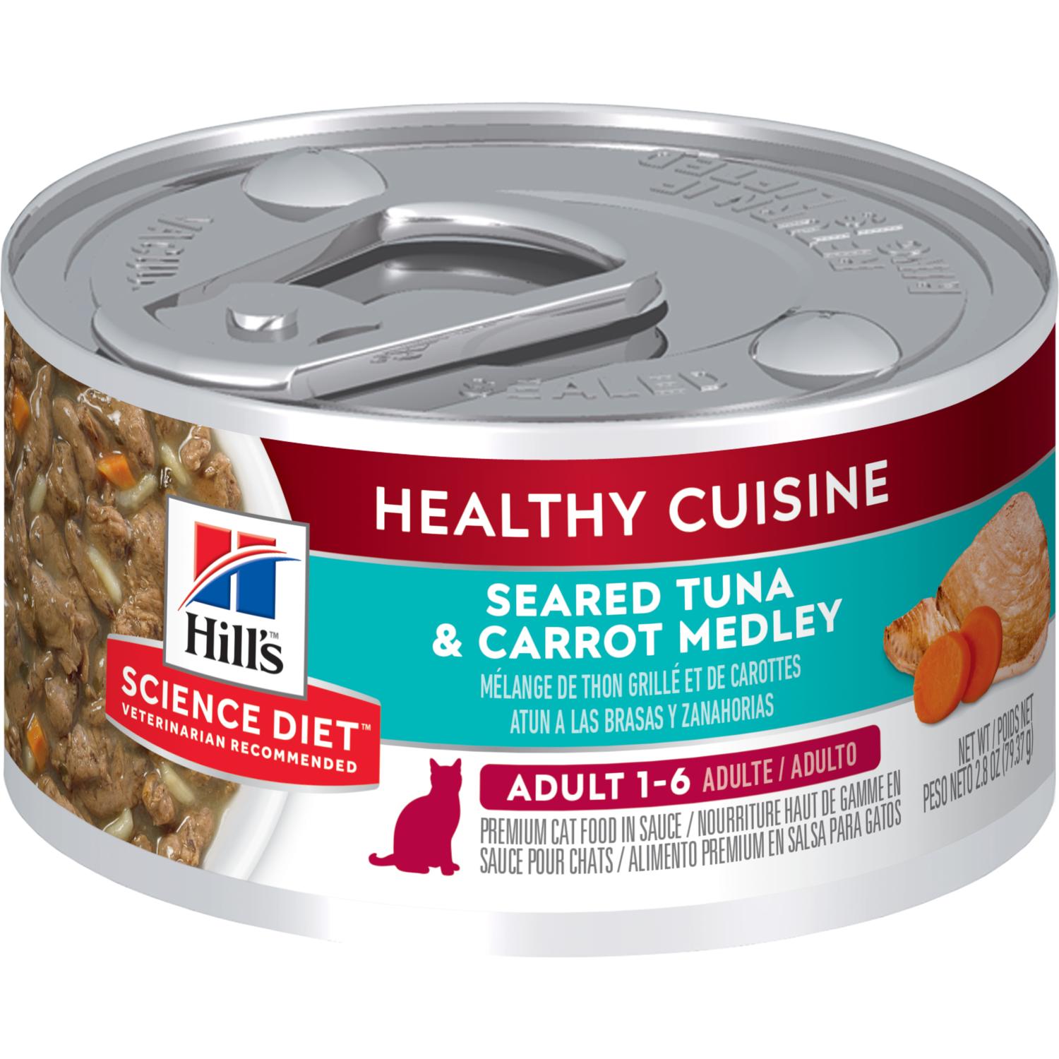 Hills Feline Tin Adult Tuna&Carrot Stew